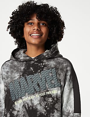 Cotton Rich Marvel&trade; Tie Dye Hoodie
