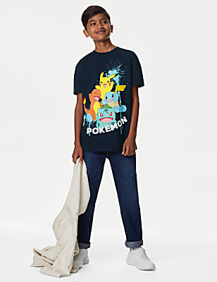 Pure Cotton Pokemon™ T-Shirt (6-16 Yrs)