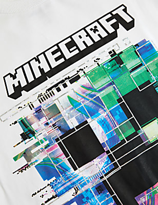 Pure Cotton Minecraft™ T-Shirt (6-16 Yrs)