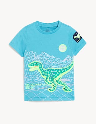 Pure Cotton Dinosaur T-Shirt