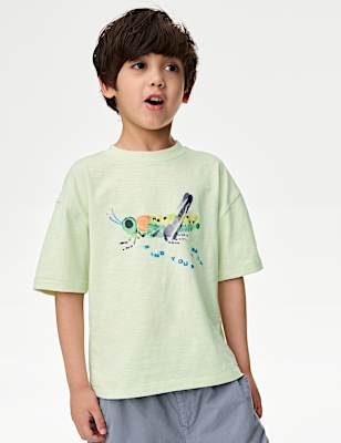 Pure Cotton Bug T-Shirt (1-8 Yrs)