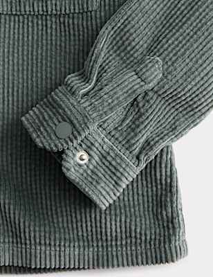 Pure Cotton Corduroy Shirt (2-8 Yrs)