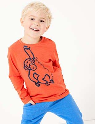 Cotton Monkey Top (2-7 Years)