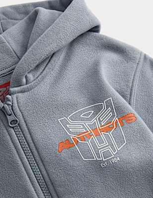 Cotton Rich Transformers&trade; Zip Hoodie (2-8 Yrs)