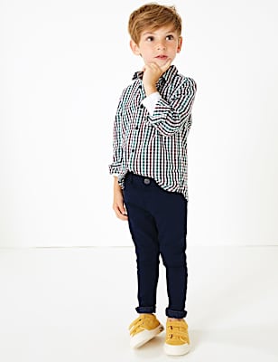Regular Fit Coloured Denim Jeans (3 Months - 7 Years)