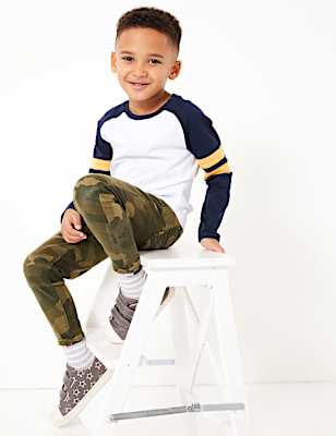Cotton Camouflage Jeans (2-7 Yrs)