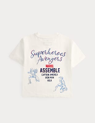 Pure Cotton Marvel&trade; Avengers&trade; T-shirt (2-8 Yrs)