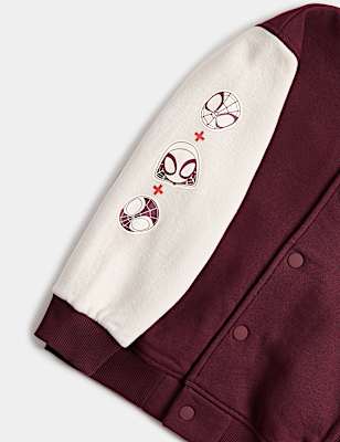 Cotton Rich Marvel&trade; Bomber Jacket (2-8 Yrs)