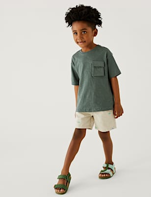 Pure Cotton Dinosaur Shorts