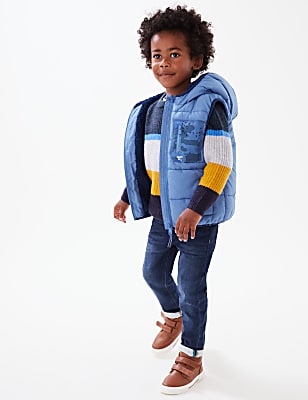 Camouflage Fleece Lined Padded Gilet