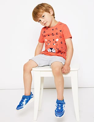 Pure Cotton Leopard T-Shirt (2-7 Years)