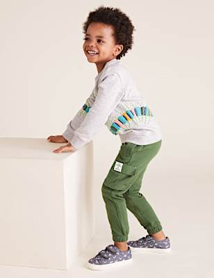 Cotton Cargo Joggers