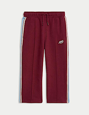 Cotton Rich Side Stripe Joggers (2-8 Yrs)