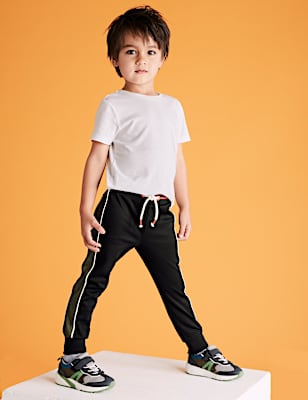 Cotton Side Stripe Joggers (2-7 Yrs)