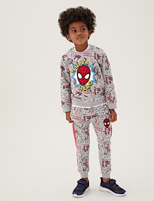 Cotton Rich Spider-Man&trade; Joggers (2-7 Yrs)
