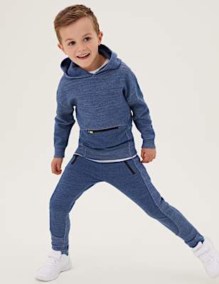 Cotton Rich Ottoman Joggers (2-7 Yrs)