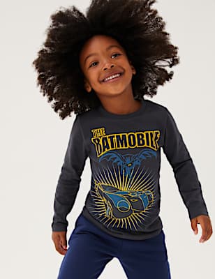 Pure Cotton Batman&trade; Batmobile Top (2-7 Yrs)