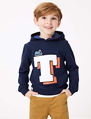 Cotton Rich Thomas&trade; Boucle Hoodie (2-7 Years)