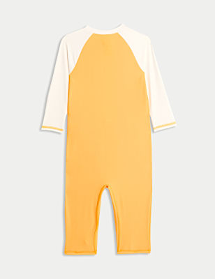 Colourblock  3/4 Sleeve All In One (2-8 Yrs)