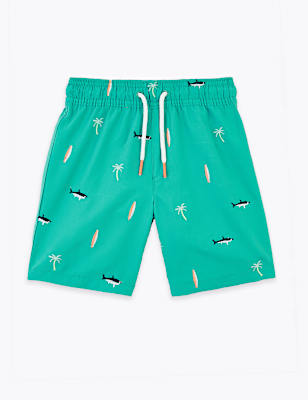 Shark Swim Shorts (2-7 Years)