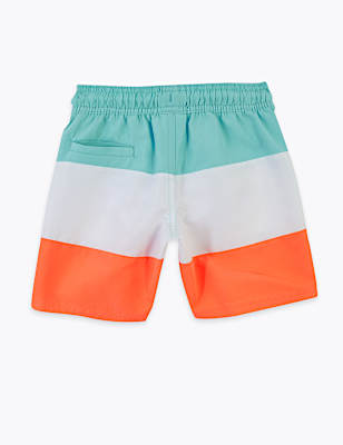 Colour Block Swim Shorts (2-7 Years)