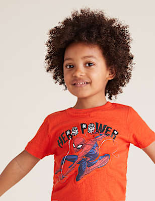 Pure Cotton Spider-Man&trade; 3D T-Shirt