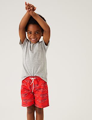 Alligator Swim Shorts (2-7 Yrs)