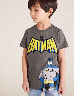 Pure Cotton Batman&trade; T-Shirt (2-7 Yrs)