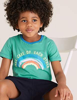 Organic Cotton Rainbow T-Shirt