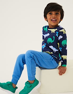 Pure Cotton Dinosaur Top