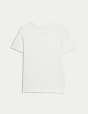 Pure Cotton Here Comes The Sun Slogan T-Shirt (2-8 Yrs)