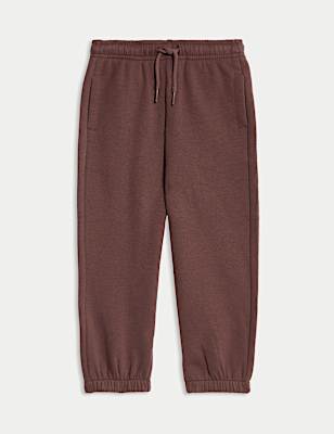 Cotton Rich Plain Joggers (2-8 Yrs)