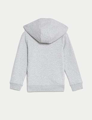 Cotton Rich Plain Hoodie (2-7 Yrs)