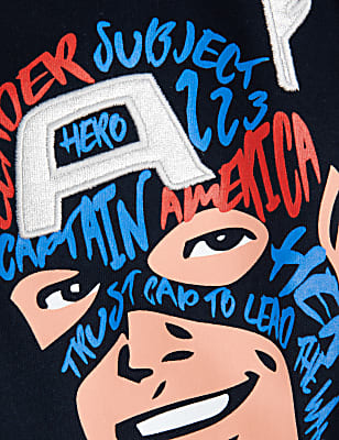 Pure Cotton Captain America&trade; T-Shirt