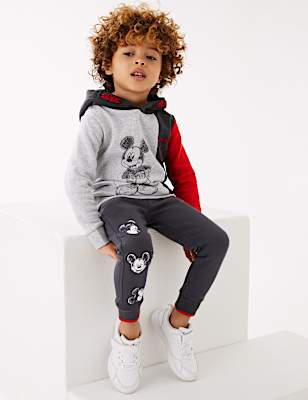 Cotton Rich Mickey Mouse&trade; Joggers (2-7 Yrs)