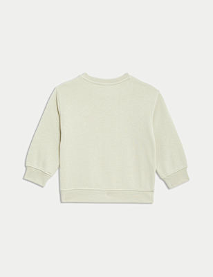 Cotton Rich Good Times Slogan Sweatshirt (2-8 Yrs)