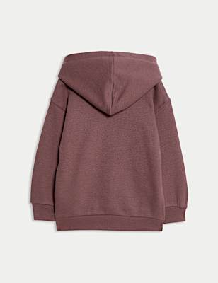 Cotton Rich Plain Hoodie (2-8 Yrs)