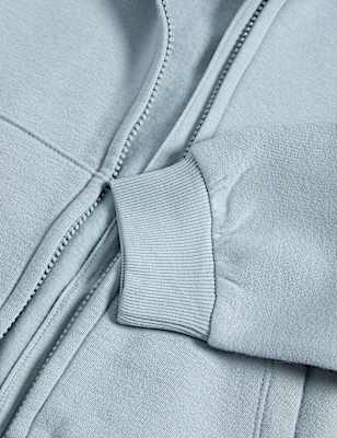 Cotton Rich Zip Hoodie (2-8 Yrs)