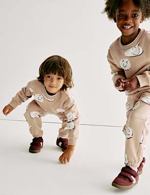 Cotton Rich Graphic Sweatshirt (2-8 Yrs)