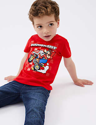 Pure Cotton Mario™ T-Shirt (2-7 Yrs)