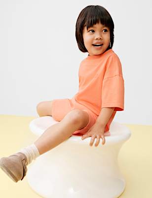 Pure Cotton Graphic T-Shirt (2-8 Yrs)