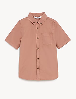 Pure Cotton Oxford Shirt (2-7 Yrs)