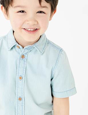 Pure Cotton Shirt (2-7 Yrs)