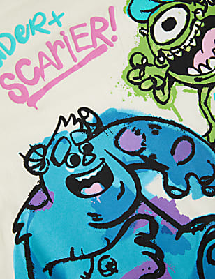Pure Cotton Monsters Inc T-Shirt™ (2-8 Yrs)