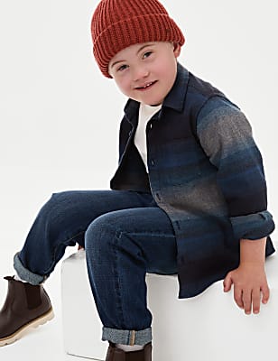 2pc Cotton Rich Striped Shirt & T-Shirt Set (2-8 Yrs)