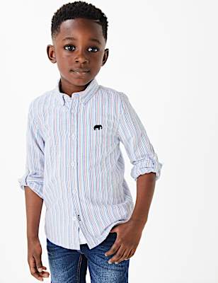 Cotton Striped Shirt (2-7 Years)