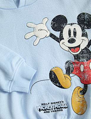 Cotton Rich Mickey™ Hoodie (2-8 Yrs)