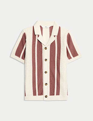 Pure Cotton Patterned Shirt (2-16 Yrs)