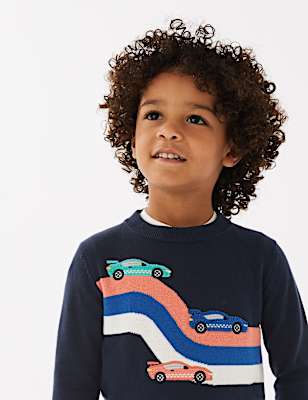 Pure Cotton Car Jumper