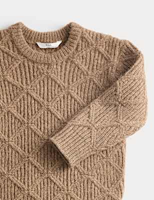 Cable Knit Jumper (2-8 Yrs)
